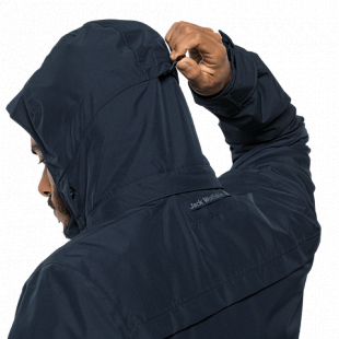 Куртка мужская Jack Wolfskin Bridgeport Bay Jacket night blue