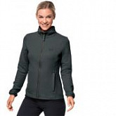 Джемпер женский Jack Wolfskin Natori Jacket W greenish grey