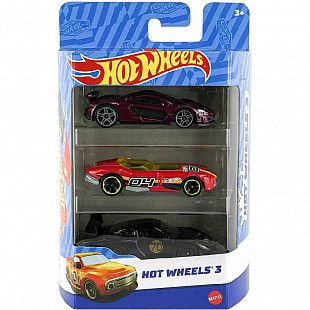 Набор машинок Hot Wheels 3 шт. (K5904 №89)