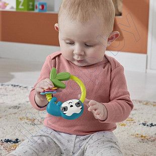 Погремушка Fisher Price Teething Time Sloth (HJW11 HKD70)