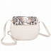 Сумка городская Ors Oro CS-0025 /2 brown/beige snake
