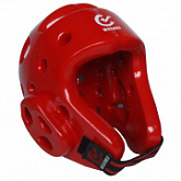 Шлем для таэквондо Wacoku Red WTF (с маской)