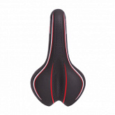 Седло Velo универсальное VL-3262 облегченное эластомерное black/red 6-143262