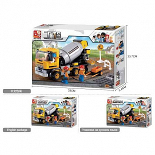 Конструктор Sluban Бетономешалка M38-B0550