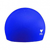 Шапочка для плавания TYR Solid Lycra Cap лайкра LCY/428 blue