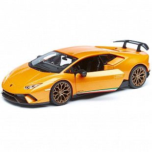 Коллекционная машина Bburago 1:24 Lamborghini Huracan (18-21092) yellow