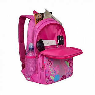 Рюкзак школьный GRIZZLY RG-966-1 /1 pink
