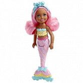 Куклa Barbie Челси - русалочка FKN03 FKN04