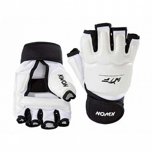 Перчатки Kwon Evolution WTF White/Black