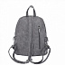 Городской рюкзак Ors Oro DS-0142 /1 black/grey square