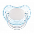 Пустышка Canpol babies ортодонтическая латексная 6-18 мес Basic 22/426 Blue