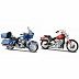 Набор мотоциклов Maisto 1:18 Harley Davidson 1980 FLT Tour Glide + 1984 FXST Softail 37301 (80'S)