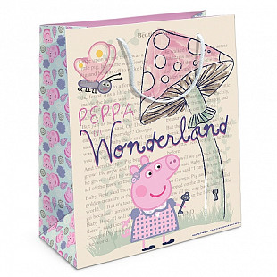 Пакет подарочный Страна чудес Пеппы 29992