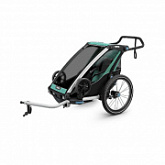 Детская мультиспортивная коляска Thule Chariot Lite1 green (10203006)