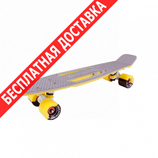 Penny board (пенни борд) Tech Team Shark 22" 2018 grey