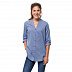 Рубашка женская Jack Wolfskin Indian Springs Shirt Women dusk blue stripes