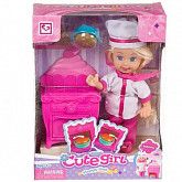 Набор игровой Shenzhen Toys Cute Girl с куколкой, поварёнок K899-18