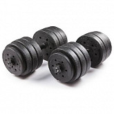 Набор композитных гантелей Trex Sport 40 кг