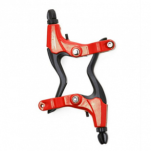 Велоручки тормозные Vinca sport VB 51 red