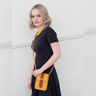 Сумка женская Ors Oro OMS-0173 yellow