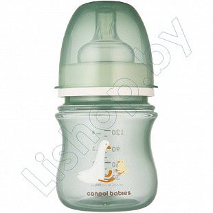 Антиколиковая бутылочка для кормления Canpol babies Easystart с широким горлышком 120мл., 0+ мес. (35/244)