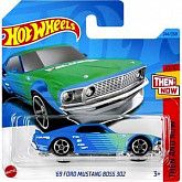 Машинка Hot Wheels Базовой коллекции '69 Ford Mustang Boss 302 244/250 (5785 HKJ48) mainline 2023