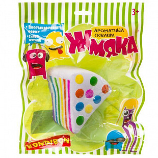 Сквиши Bondibon Жмяка Кусочек тортика ВВ3601