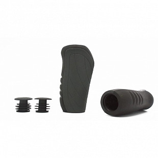 Грипсы анатомические Velo VLG-690-1AD2 black/grey ZTB90549