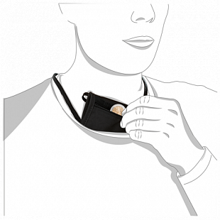 Сумка нагрудная Jack Wolfskin Organizer black 8006751-6000