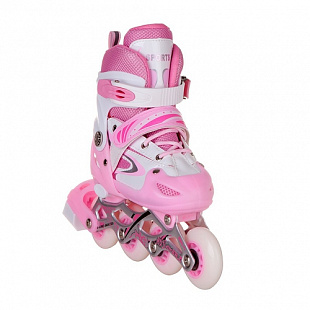 Раздвижные роликовые коньки RGX Start Line Pink