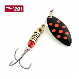 Блесна вертушка Akara Action Series Long 1+ A 8 0401-6/5-A8