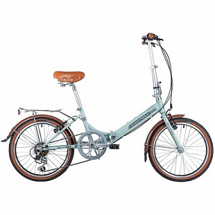 Велосипед Novatrack Aurora 20" (2020) 20FAURORA6S.BL20 light turquoise