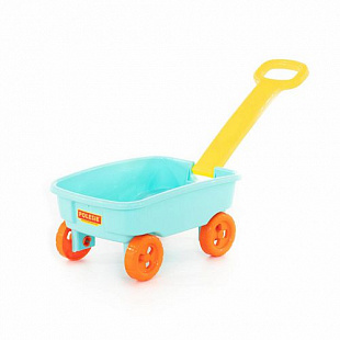 Тележка Полесье №3 с ручкой 76786 Blue