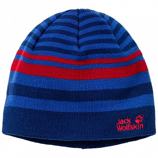 Шапка детская Jack Wolfskin CROSS KNIT CAP KIDS royal blue
