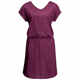 Платье трикотажное женское Jack Wolfskin Coral Coast Dress wild berry