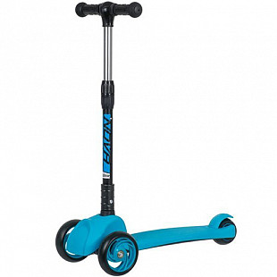 Самокат-кикборд Novatrack RainBow Подростковый Складной 120F.RAINBOW.BL20