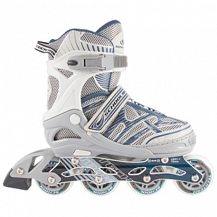 Роликовые коньки Tech Team School 2019 grey/blue