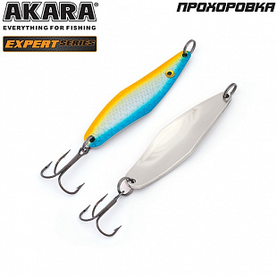 Блесна колеблющаяся Akara Expert Прохоровка 80 мм 1/SIL BL-PH80-25-1/SIL