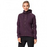 Джемпер женский Jack Wolfskin Sky Thermic Hooded Jkt Women aubergine