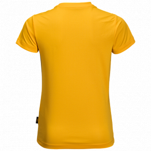 Футболка детская Jack Wolfskin Jungle T Kids burly yellow XT
