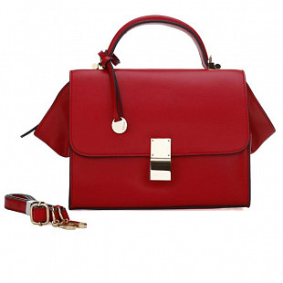 Женская сумка из кожи Pola 8273 red