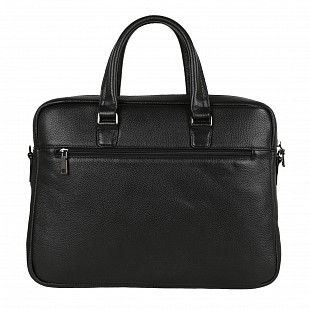 Мужская кожаная сумка Polar 0905 black