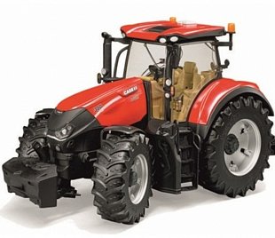 Трактор Bruder Case IH Optum 300 CVX с прицепом Krampe Tandem-Halfpipe 03199