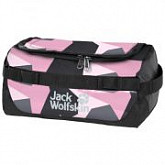 Косметичка Jack Wolfskin Expedition Wash Bag pink geo block 8006861-8123