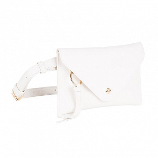 Сумка поясная Pola 84524 white