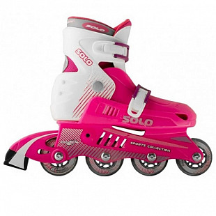 Роликовые коньки Спортивная коллекция Solo fuxia