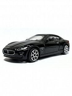 Машинка Bburago 1:43 Maserati GranTurismo 2008 (18-30000/18-30186) black