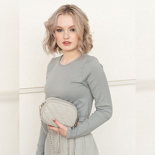 Сумка женская Ors Oro OMS-0174 light grey