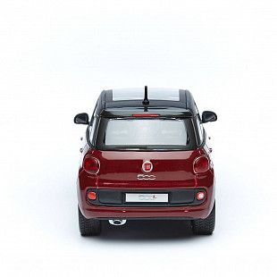 Машинка Bburago Fiat 500L (18-22126) red