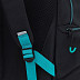 Рюкзак городской GRIZZLY RU-033-3 /3 black/turquoise